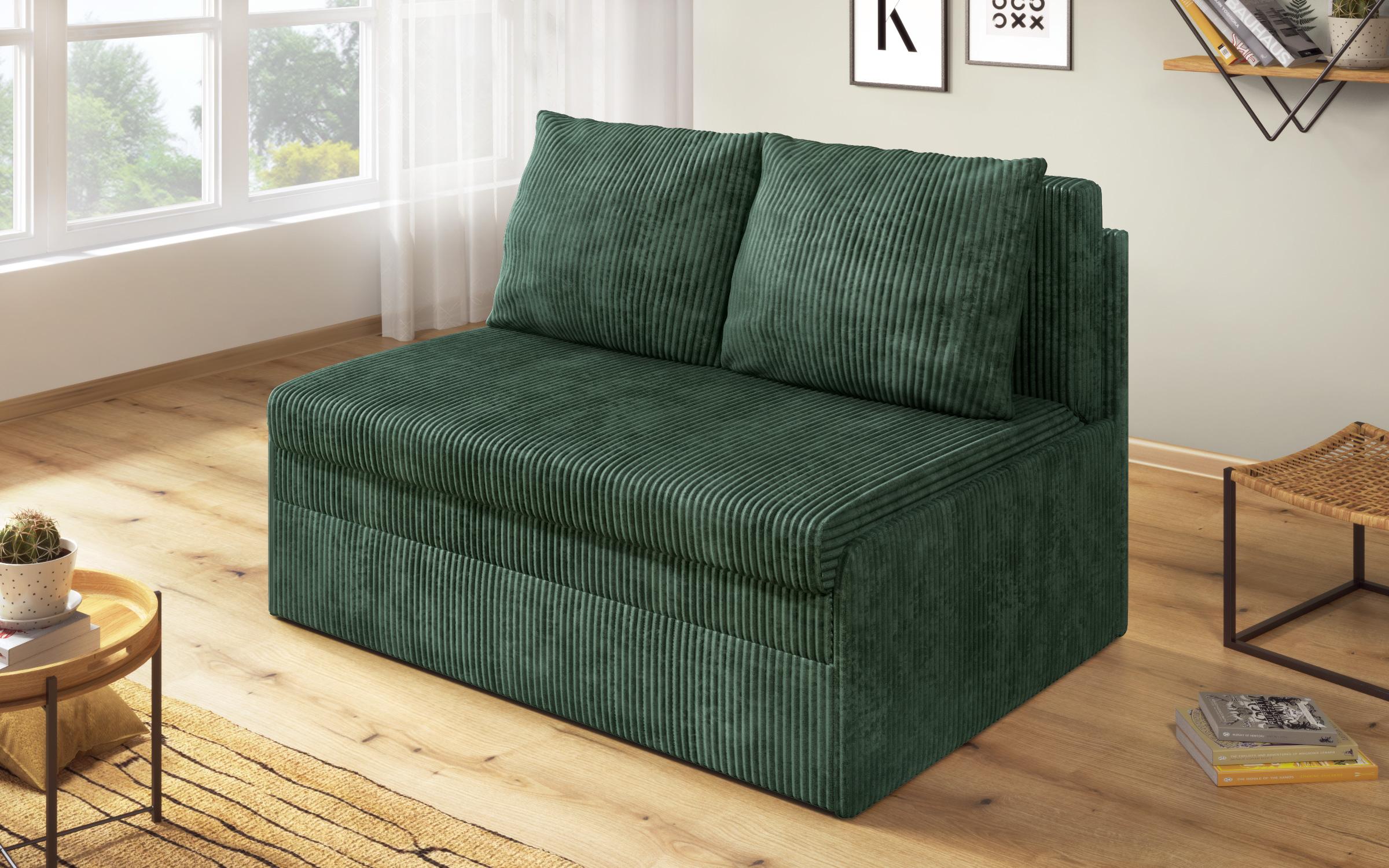 Canapea extensibila Caddy, verde  3
